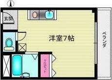 梅本マンションの間取り