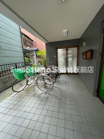 南川端マンションのエントランス