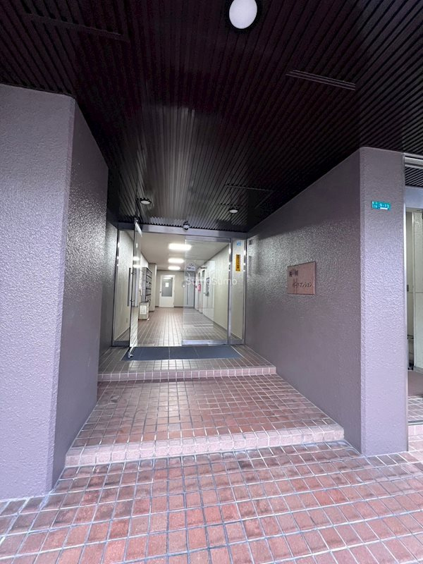 桜川パークマンションのエントランス