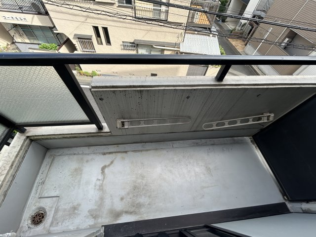 S・FLATのバルコニー