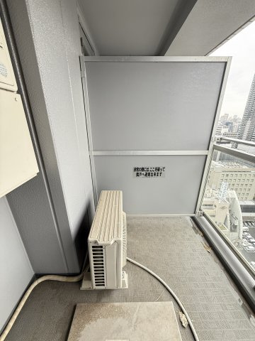 淀屋橋アップルタワーレジデンスのバルコニー