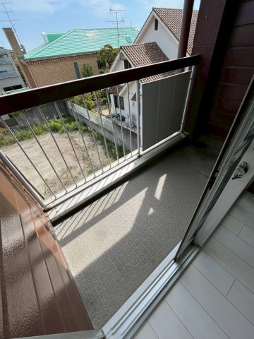 甲子園第３コーポラスのバルコニー