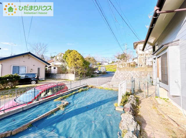 いわき市金山町南台　中古戸建の庭