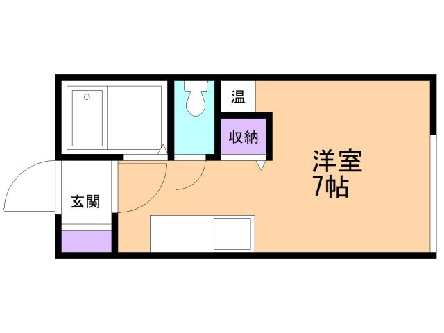 ハイツキャンパスの間取り