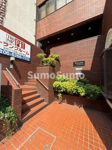 淺沼谷町マンションのエントランス