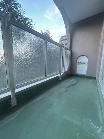熊内スカイハイツのバルコニー