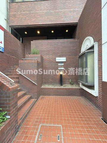 淺沼谷町マンションのエントランス