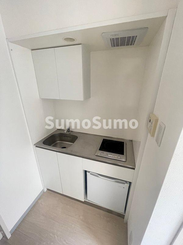 板宿リッチライフのキッチン|きれいなキッチンです