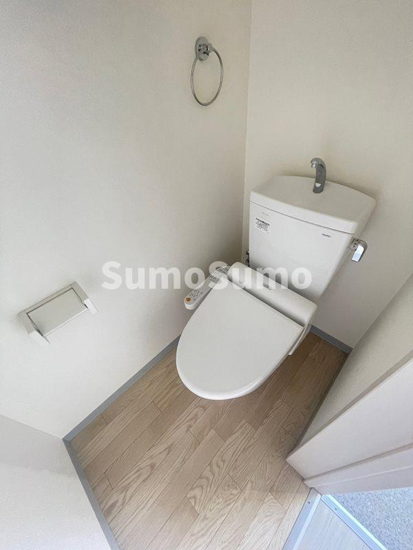 板宿リッチライフのトイレ|コンパクトで使いやすいトイレです