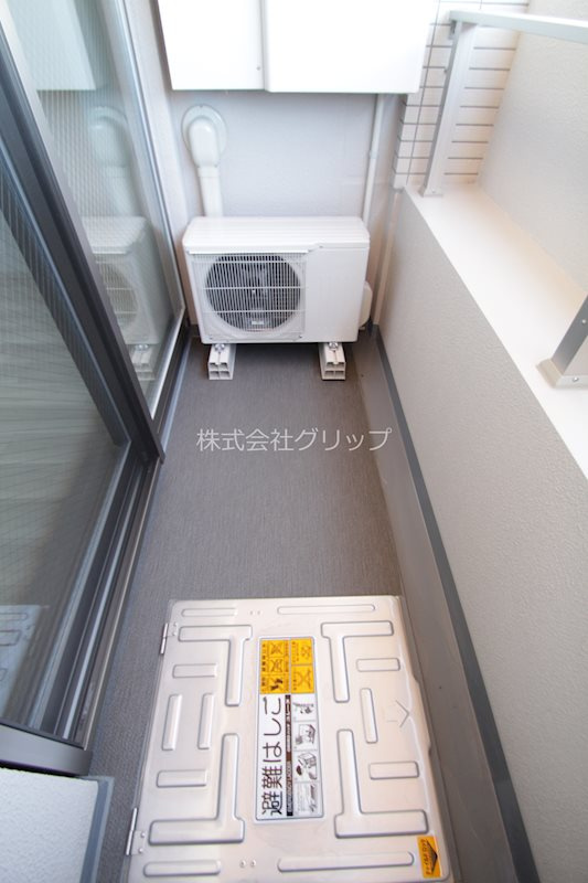 Laule'a Yokohamaのバルコニー