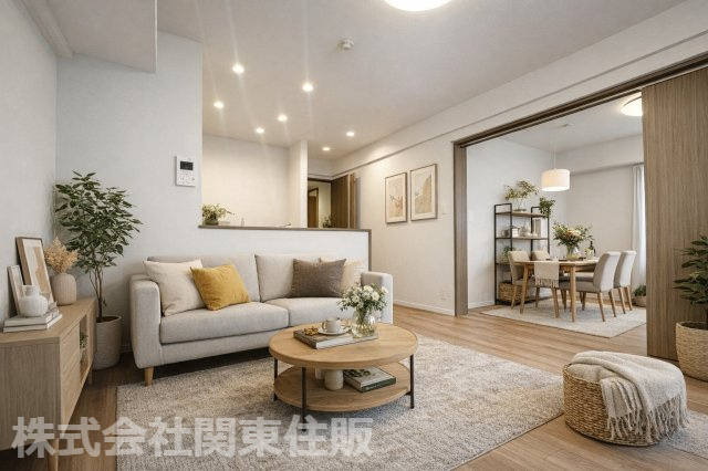 ジェム浦和辻の居間・リビング|※一部CG加工されております