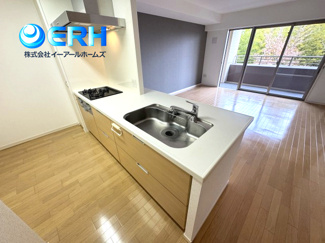 【キッチン】 | リブコートオリジン | カウンターキッチン（クリーニング前の室内写真）