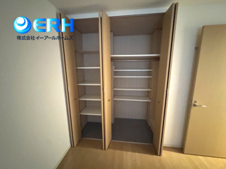 【収納】 | リブコートオリジン | 各お部屋に収納あり（クリーニング前の室内写真）