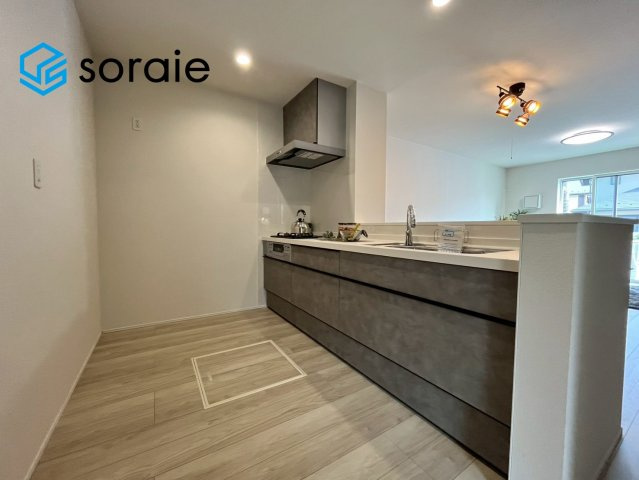 所沢下富第1期　新築戸建て　リナージュのキッチン|3月30日撮影