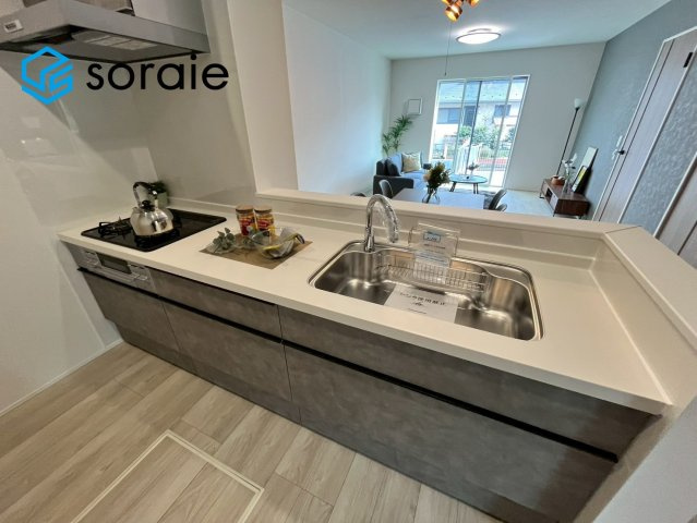 所沢下富第1期　新築戸建て　リナージュのキッチン|3月30日撮影