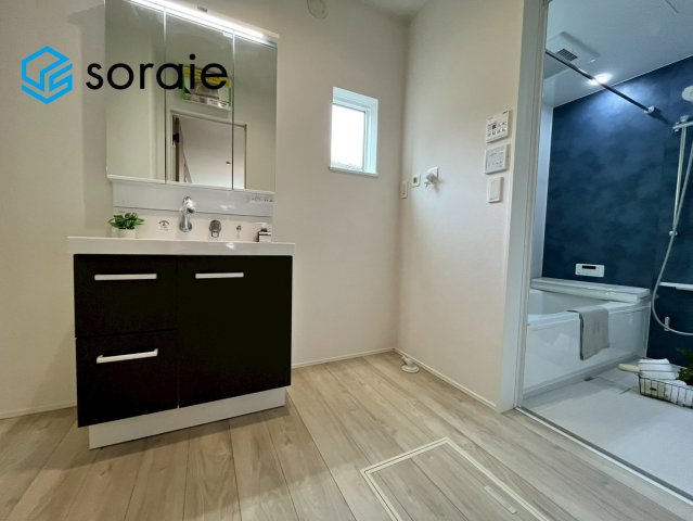 所沢下富第1期　新築戸建て　リナージュの洗面所|3月30日撮影