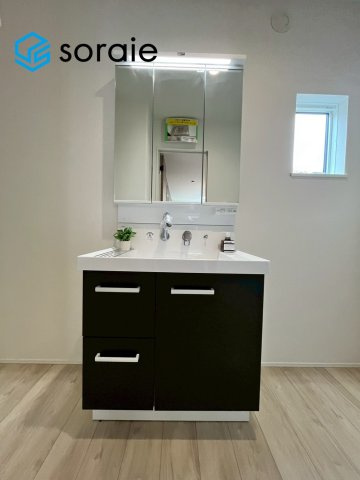 所沢下富第1期　新築戸建て　リナージュの独立洗面台|3月30日撮影