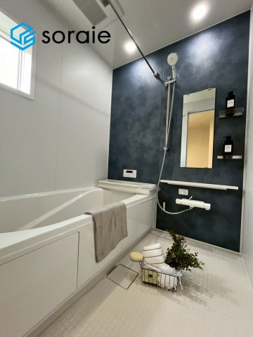 所沢下富第1期　新築戸建て　リナージュの浴室|3月30日撮影