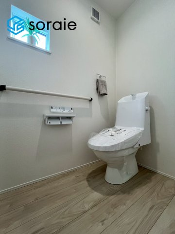 所沢下富第1期　新築戸建て　リナージュのトイレ|3月30日撮影