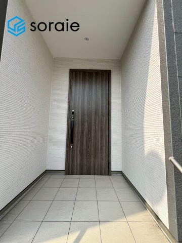 所沢下富第1期　新築戸建て　リナージュの玄関|3月30日撮影