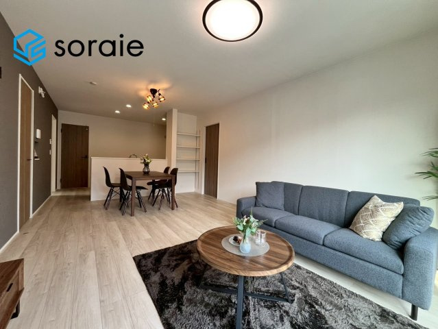 所沢下富第1期　新築戸建て　リナージュの居間・リビング|3月30日撮影