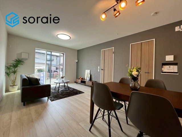 所沢下富第1期　新築戸建て　リナージュの居間・リビング|3月30日撮影