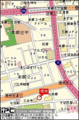 【地図】 | 東急ドエル・アルス本郷南