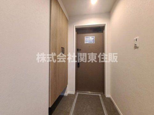 レジデンシャル武蔵浦和ザ・マークプレイスの玄関|シンプルで使いやすい玄関です