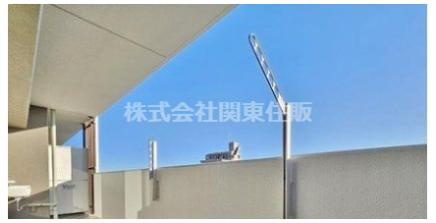 サクラディアサークルコートのバルコニー