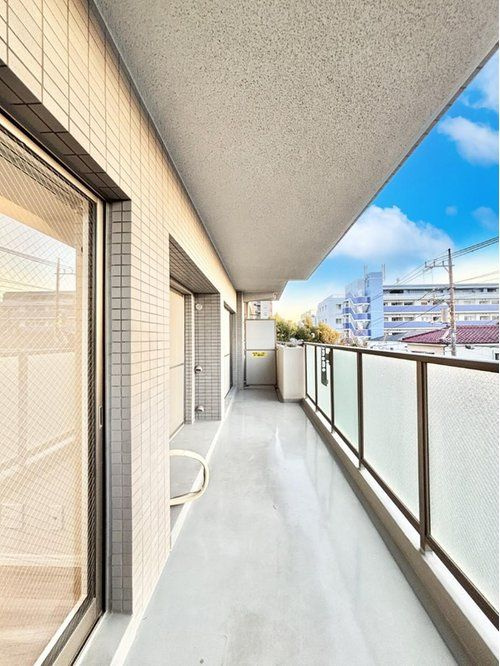 コスモ武蔵浦和プロシィードのバルコニー