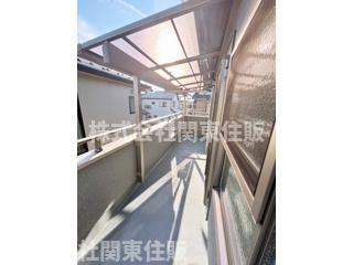 【リフォーム済み】大宮区三橋1丁目　オール電化再生住宅のバルコニー|陽当たり良好なバルコニーです