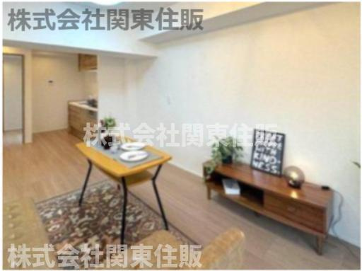 プレジデント９８の居間・リビング|ゆったりとしたリビングです