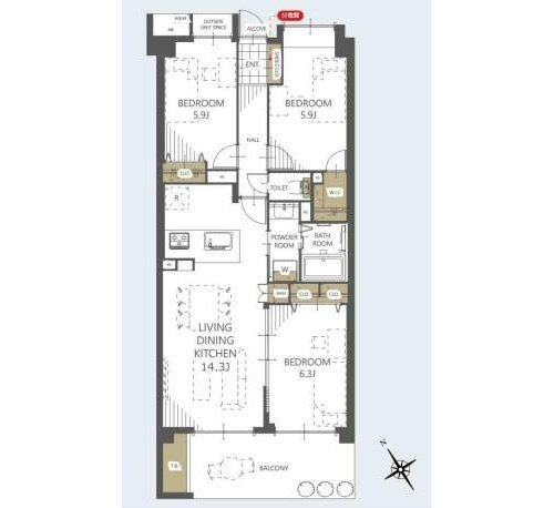 コスモ浦和埼大通り弐番館