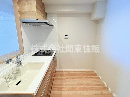 本町ハイツのキッチン|きれいなキッチンです