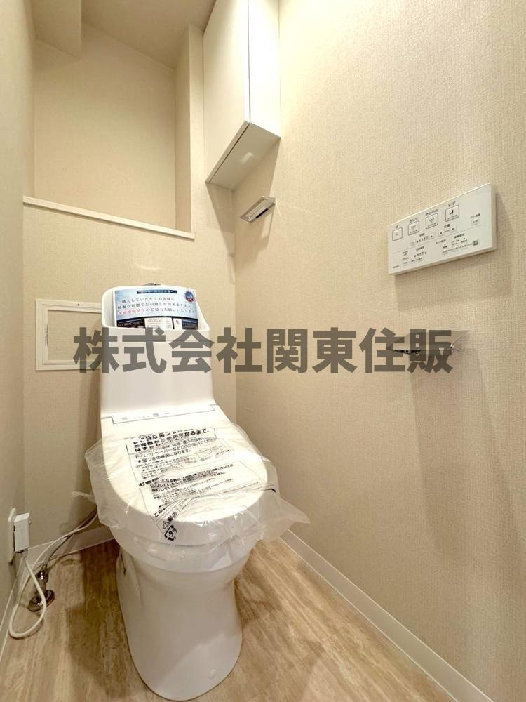 クリオ南浦和壱番館のトイレ|ゆったりとした空間のトイレです