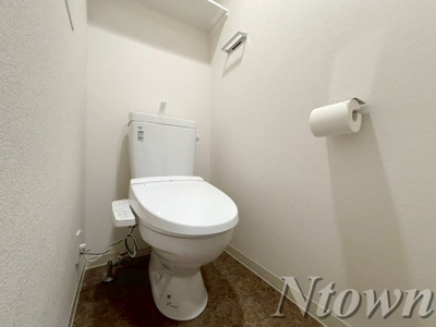 【トイレ】 | プレサンス鶴舞駅前レジス | 落ち着いた色調のトイレです