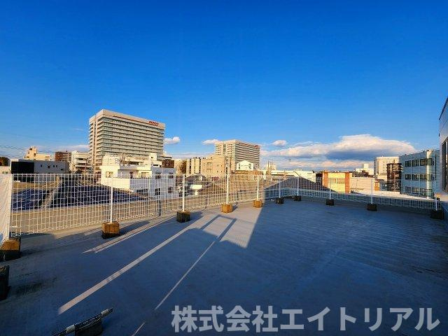 刈谷市桜町5丁目　貸事務所のバルコニー