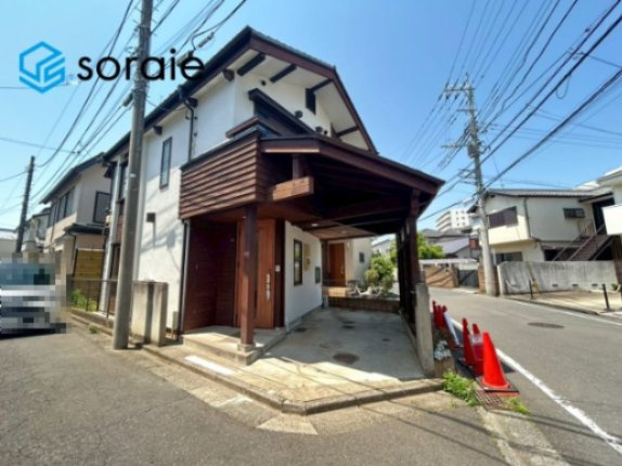 所沢市緑町　中古戸建の前面道路含む現地写真|5/18撮影