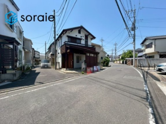 所沢市緑町　中古戸建の前面道路含む現地写真|5/18撮影