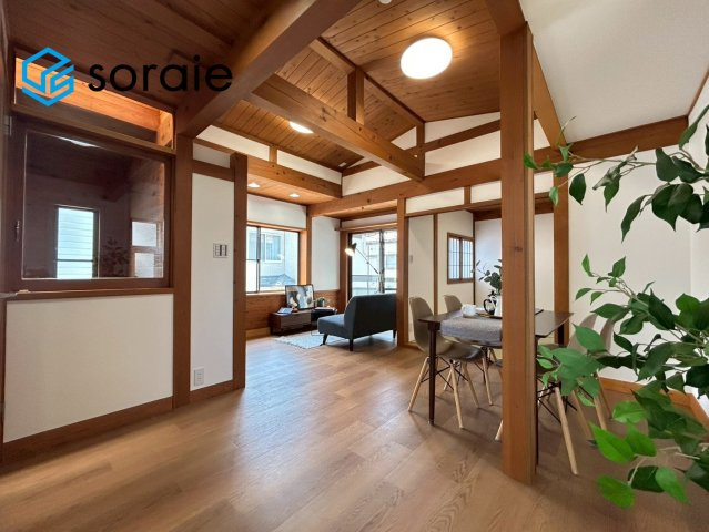 所沢市緑町　中古戸建の居間・リビング|5/18撮影