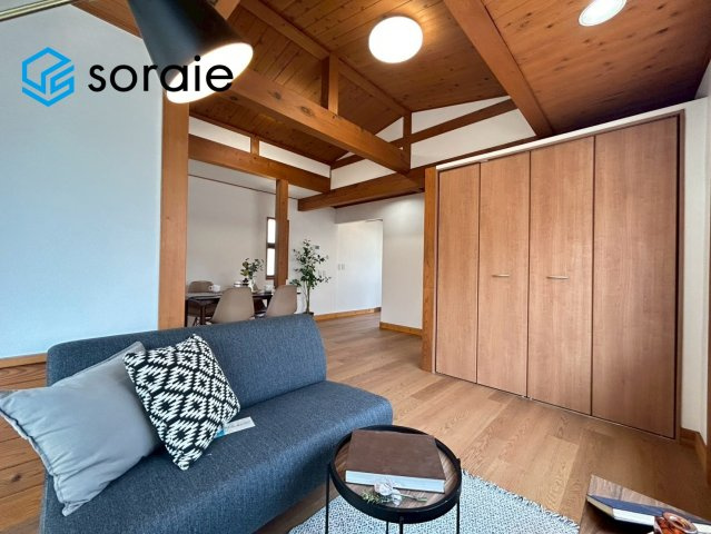 所沢市緑町　中古戸建の居間・リビング|5/18撮影