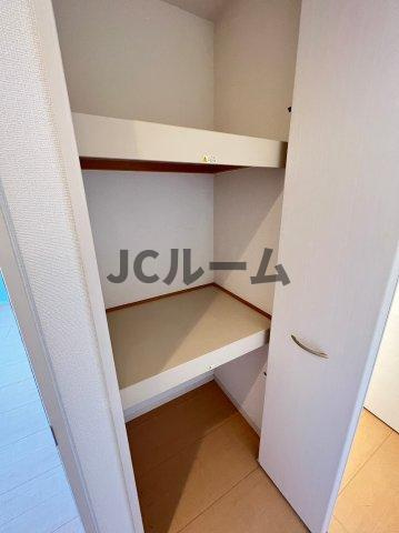 グランシャトーＢの収納|反転タイプの部屋の写真です