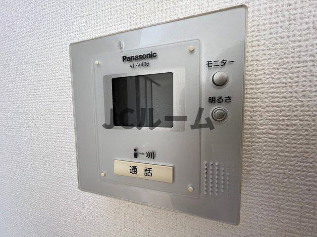 グランシャトーＢのセキュリティ|反転タイプの部屋の写真です