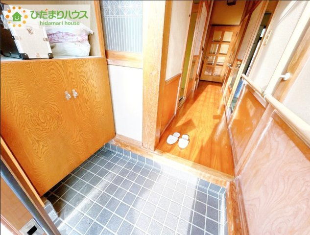 いわき市四倉町字西一丁目　中古戸建の玄関