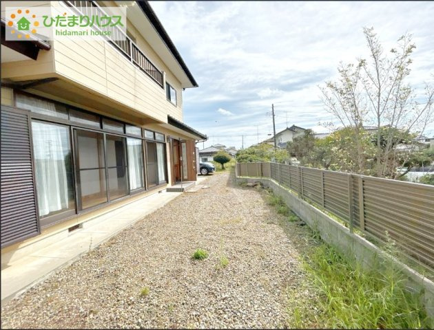 いわき市四倉町字西一丁目　中古戸建の庭