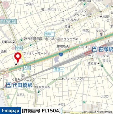 【地図】 | パークウェル代田橋