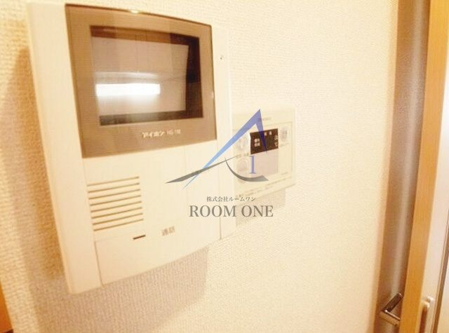 カーサ寿のセキュリティ|モニター付きインターホンです。