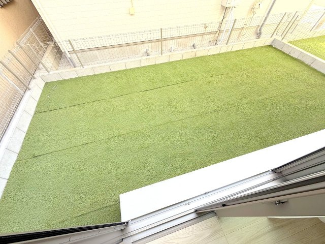 昭島市朝日町5丁目　新築分譲の庭