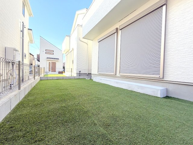 昭島市朝日町5丁目　新築分譲の庭