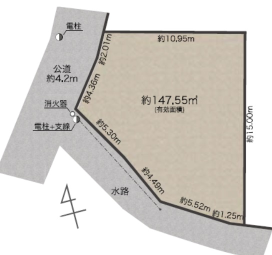 目黒区駒場　建築条件付き売地